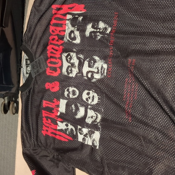 Men's Unisex Hell& Co Mesh Jersey - Picture 2 of 8